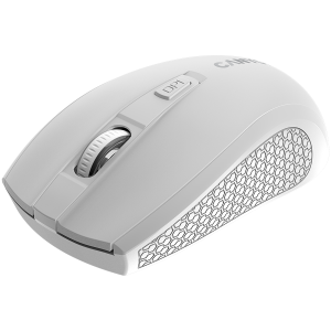 CANYON MW-7, 2.4Ghz wireless mouse, 6 buttons, DPI 800/1200/1600, with 1 AA battery ,size 110*60*37mm,58g,white