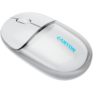 CANYON mouse OnClick 24 BT/ Wireless Transparent/White