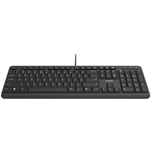 CANYON keyboard HKB-20 EN/BG Velvet Wired Black