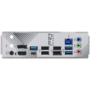 ASROCK MB Desktop B650M PRO RS, AM5, 4x DDR5, 1x PCIe 4.0 x16, 1x PCIe 3.0 x16, 1x Blazing M.2(PCIe Gen5x4), 1x Hyper M.2, 4x SATA3, RAID 0, 1, 10, 7.1 CH HD Audio, 1x HDMI, 1x DP, 2.5G LAN, 6x USB 3.2, 8x USB 2.0, 2x USB-C, mATX