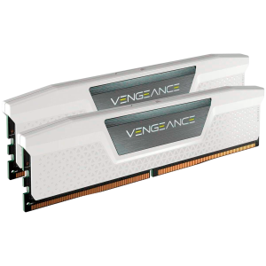 CORSAIR VENGEANCE DDR5 32GB (2 x 16GB) DDR5 6400 CL36-48-48-104 1.35V EXPO & XMP - White