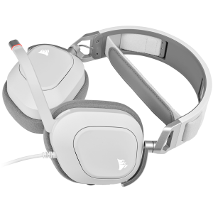 CORSAIR HS80 RGB Wireless Headset, White - EU