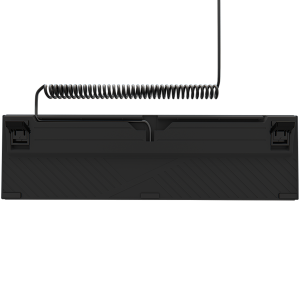 LORGAR Azar 514, Wired mechanical gaming keyboard, RGB backlight, 1680000 colour variations, 18 modes, keys number: 104, 50M clicks, linear dream switches, spring cable up to 3.4m, ABS plastic+metal, magnetic cover, 450*136*39mm, 1.17kg, white, EN layout