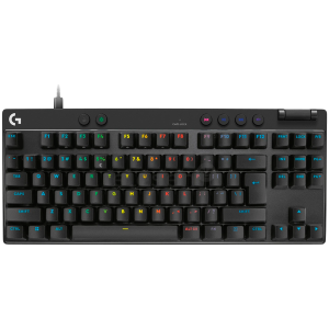 LOGITECH PRO X TKL RAPID Gaming Keyboard - BLACK - US INT'L - USB - EMEA28i-935 - LINEAR