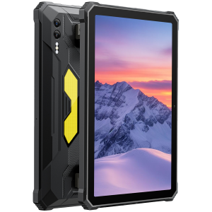 Blackview Active 10 Pro Rugged Tab 12GB/512GB, 10.95-inch FHD+1920x1200 IPS 90Hz Corning Glass 3, MT6878 Octa-core, 50MP Front/108MP-20MP Rear Camera infrared night vision, 30000mAh, 55W FC, Android 14, NFC, Fingerprint, MIL-STD-810H, Black
