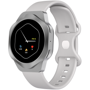 CANYON Smart Watch Hexagon 88 BT-CALL Silver
