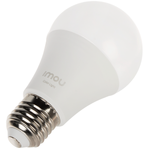 Imou CL2B Smart multicolor LED bulb, E27, 9W, Correlated Color Temperature 2700-6500K, 16 million colors, 2.4G Wi-Fi, supports Matter protocol.