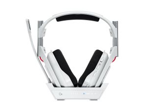 Logitech Astro A50 Lightspeed wireless headphones with dock, White