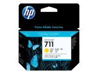 HP 711 original Ink cartridge CZ136A yellow standard capacity 3-pack