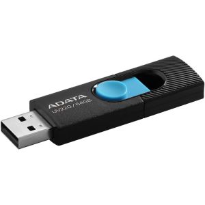 Преносима памет ADATA UV220 32GB USB 2.0 Черна
