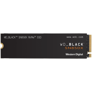 SSD POWERED BY SANDISK WD Black SN850X 2TB M.2 2280 PCIe Gen4 x4 NVMe, Read/Write: 7300/6600 MBps, IOPS 1200K/1100K, TBW: 1200