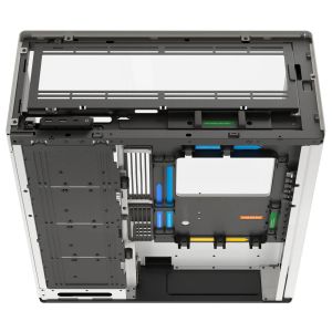 HAVN кутия Case E-ATX - HS 420 VGPU Edition White - PCIe Gen 5 riser included