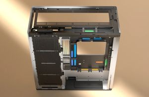 HAVN кутия Case E-ATX - HS 420 VGPU Edition Black - PCIe Gen 5 riser included