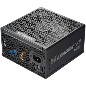 Super Flower Leadex VII XG 1300W ATX 3.0, 80 Plus Gold, Fully Modular, 12VHPWR Cable included, Compact 150mm Size, 140mm F.D.B PWM Fan, 5 year warranty