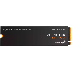 SSD WD Black SN7100 1TB M.2 2280 PCIe Gen4 x4 NVMe, Read/Write: 7250/6900 MBps, IOPS 1000K/1400K, TBW: 600
