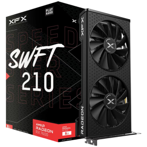 XFX SPEEDSTER SWFT 210 AMD Radeon RX 7600 8 GB GDDR6 128-bit HDMI 3x DP