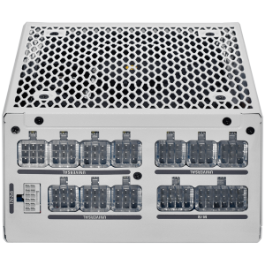 Super Flower Leadex III Gold 850W ATX 3.1 80 Plus Gold, Fully Modular, Flat White Cables, 140mm Fan, White, 7 Year Warranty