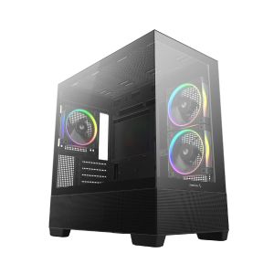 DeepCool Case ATX - CG380 3F - 3 ARGB Fans, USB-C