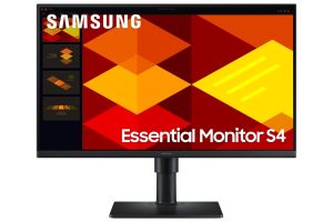 Monitor LED Samsung LS24D406GAUXEN S40GD, 24" FHD FLAT 16:9 (1920x1080) IPS 100Hz, 250 cd/m2, 1000:1, 5ms, 178/178, 1xDP 2xHDMI, USB Hub 2xUSB TypeA, 3.5 jack Tilt, Pivot, Rotate, Height Adjust, VESA 100x100, 2Y