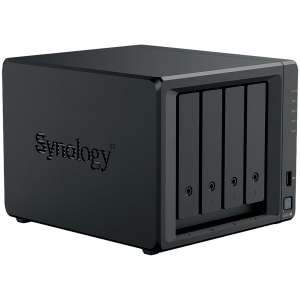 Synology DiskStation DS425+ Tower, 4-Bays 3.5'' SATA HDD/SSD, 2 x M.2 2280 NVMe SSD slot, CPU Intel Celeron J4125  4-core 2.0 GHz, 2 GB DDR4 non-ECC SODIMM, 1x RJ-45 2.5 GbE LAN, 1x RJ-45 1GbE LAN Port; 2x USB 3.2;  2.18 kg; 3yr warranty