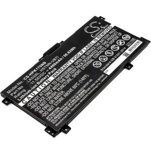 Laptop Battery for HP Envy 17-AE010NC, Envy X360 15-BP008UR HSTNN-UB71 LiIon 11.55V 4400 mAh CAMERON SINO