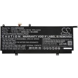 Laptop Battery for HP Spectre X360 13-AP0000NA, HSTNN-OB1B SP04XL LiPo 15.4V 3850 mAh CAMERON SINO