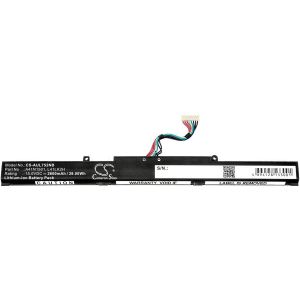 Laptop Battery  ASUS GL752JW, VivoBook Pro N552VW-FI035T, VivoBook Pro N752VX-GC084T, A41N1501 LiIon 15V 2600mAh CAMERON SINO