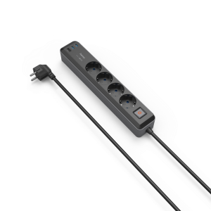 Power Strip, 4-Way, USB-C/A 65 W, PD, HAMA-223189