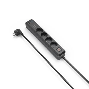 Power Strip, 4-Way, USB-C/A 65 W, PD, HAMA-223189