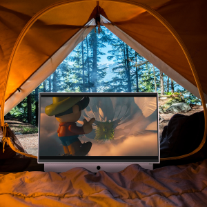 METZ Portable TV  24MPE7300Z 24" LED FHD(1920x1080) GoogleTV, HDR10, pink