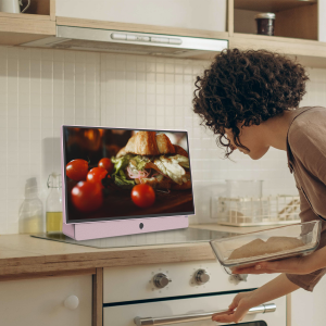 METZ Portable TV  24MPE7300Z 24" LED FHD(1920x1080) GoogleTV, HDR10, pink