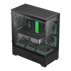 Gamemax кутия Case EATX - Vista 2 AB - 3 x 120 mm Addressable RGB