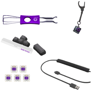 LORGAR KBP70MW, Wireless 65% Mechanical Gaming Keyboard Pro, Beige, EN layout