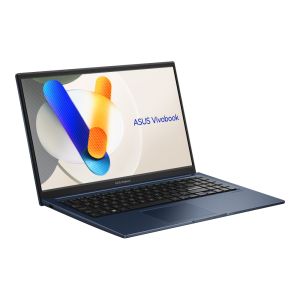 Laptop Asus Vivobook X1504VA-BQ2626, Intel 3-1315U (1.2 GHz (10MB Cache, up to 4.5 GHz, 6 cores, 8 Threads), 15.6" FHD, (1920x1080) AG, 16GB DDR4, SSD 512GB, Backlit Chiclet Keyboard No OS, Quiet Blue