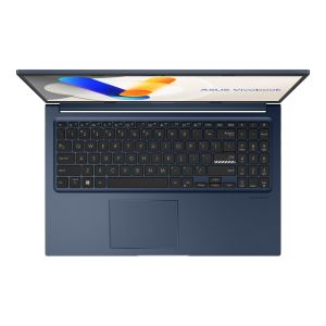 Laptop Asus Vivobook X1504VA-BQ2626, Intel 3-1315U (1.2 GHz (10MB Cache, up to 4.5 GHz, 6 cores, 8 Threads), 15.6" FHD, (1920x1080) AG, 16GB DDR4, SSD 512GB, Backlit Chiclet Keyboard No OS, Quiet Blue