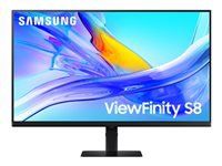SAMSUNG Viewfinity S8 S80UD 32inch Monitor UHD 16:9 3840x2160 VA 5ms HDR10 sRGB HAS Swivel Pivot HDMI DP USB-C 90W LAN USB3Hub KVM