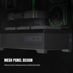 Gamemax кутия Case EATX - Vista 2 MB - 3 x 120 mm Addressable RGB
