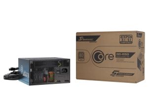 Seasonic PSU ATX 650W Gold - CORE GC-650 - SRP-CGC651-A5A32SF - ATX 3.1 Compatible