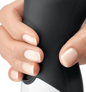 Blender Bosch MS6CA4150, Blender, ErgoMixx, 800 W, Included transparent jug, chopper and stirrer, White, anthracite