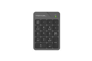 A4tech Digital Wireless 2.4Ghz Keyboard FGK21C, black, LiIon battery, USB-C charging