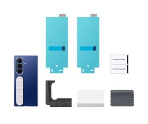 Samsung Z Fold7 Clear Grip Case Transparent