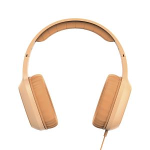 Hama "Fun C" Headph., On-Ear, Microphone, Cable Guide on One Side, USB-C, Orange