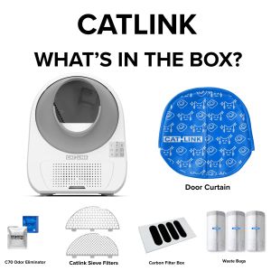 CatLink Самопочистваща се котешка тоалетна Litter Box Pro-X Luxury Version