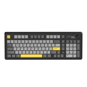 Ajazz Wireless Gaming Mechanical Keyboard AK980 V2 - Gift Switch [Linear] (English US), Black, Gray