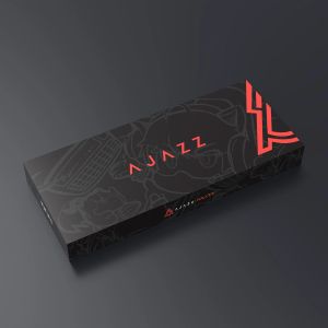 Ajazz Wireless Gaming Mechanical Keyboard AK980 V2 - Gift Switch [Linear] (English US), Black, Gray