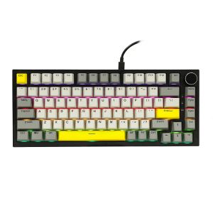 Ajazz Gaming Mechanical Keyboard AK820 - Moon Switches [Linear] (English US), Black, Gray, RGB