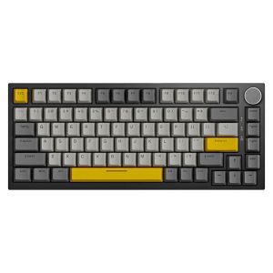 Ajazz Gaming Mechanical Keyboard AK820 - Moon Switches [Linear] (English US), Black, Gray, RGB