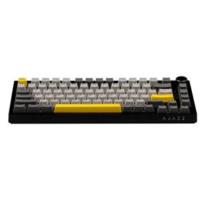 Ajazz Gaming Mechanical Keyboard AK820 - Moon Switches [Linear] (English US), Black, Gray, RGB