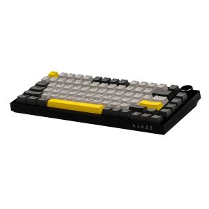 Ajazz Gaming Mechanical Keyboard AK820 - Moon Switches [Linear] (English US), Black, Gray, RGB