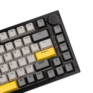 Ajazz Gaming Mechanical Keyboard AK820 - Moon Switches [Linear] (English US), Black, Gray, RGB
